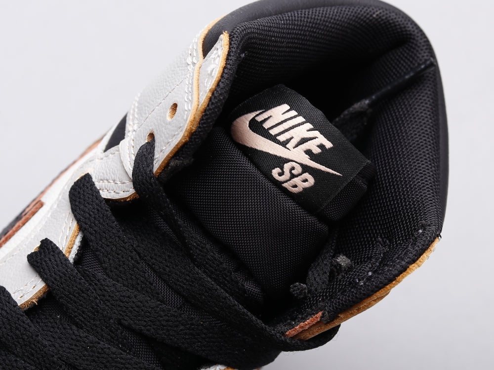 GLM - AJ1 gray and white scratch shoes for women