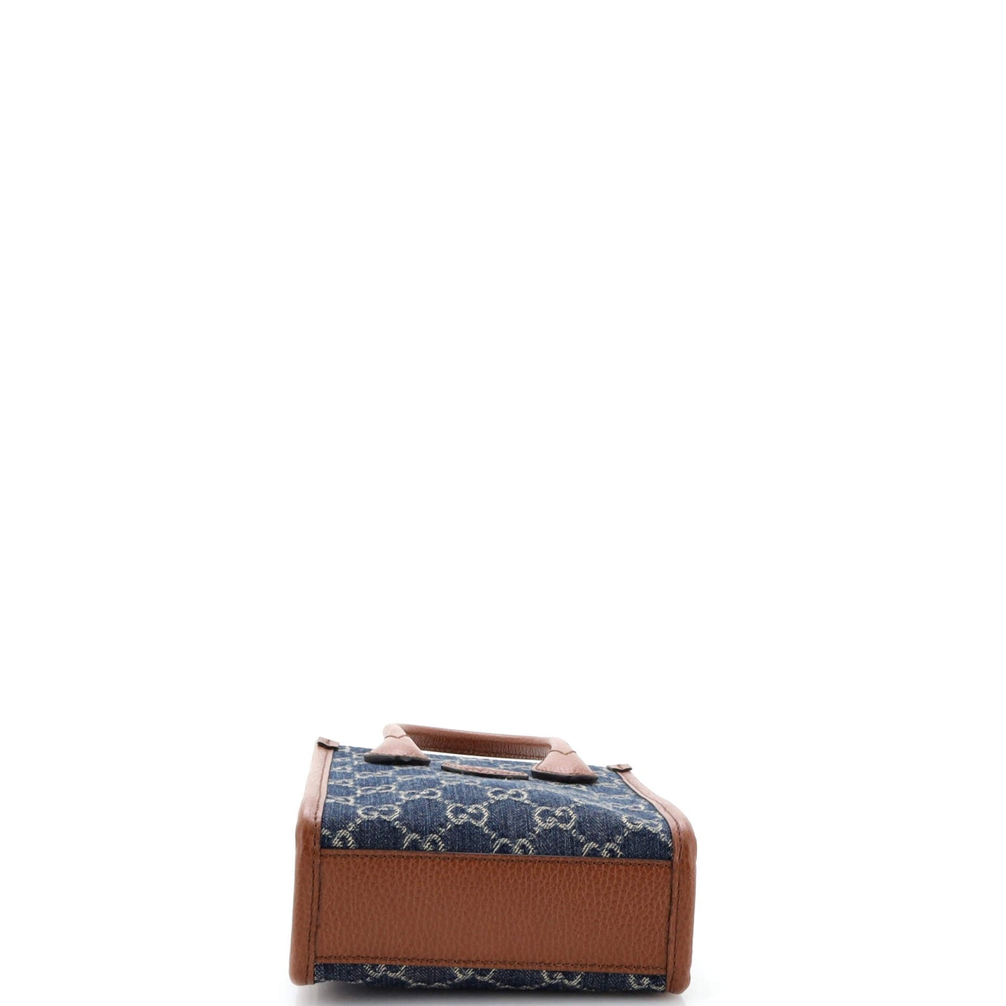 Interlocking G Patch Tote GG Denim Mini