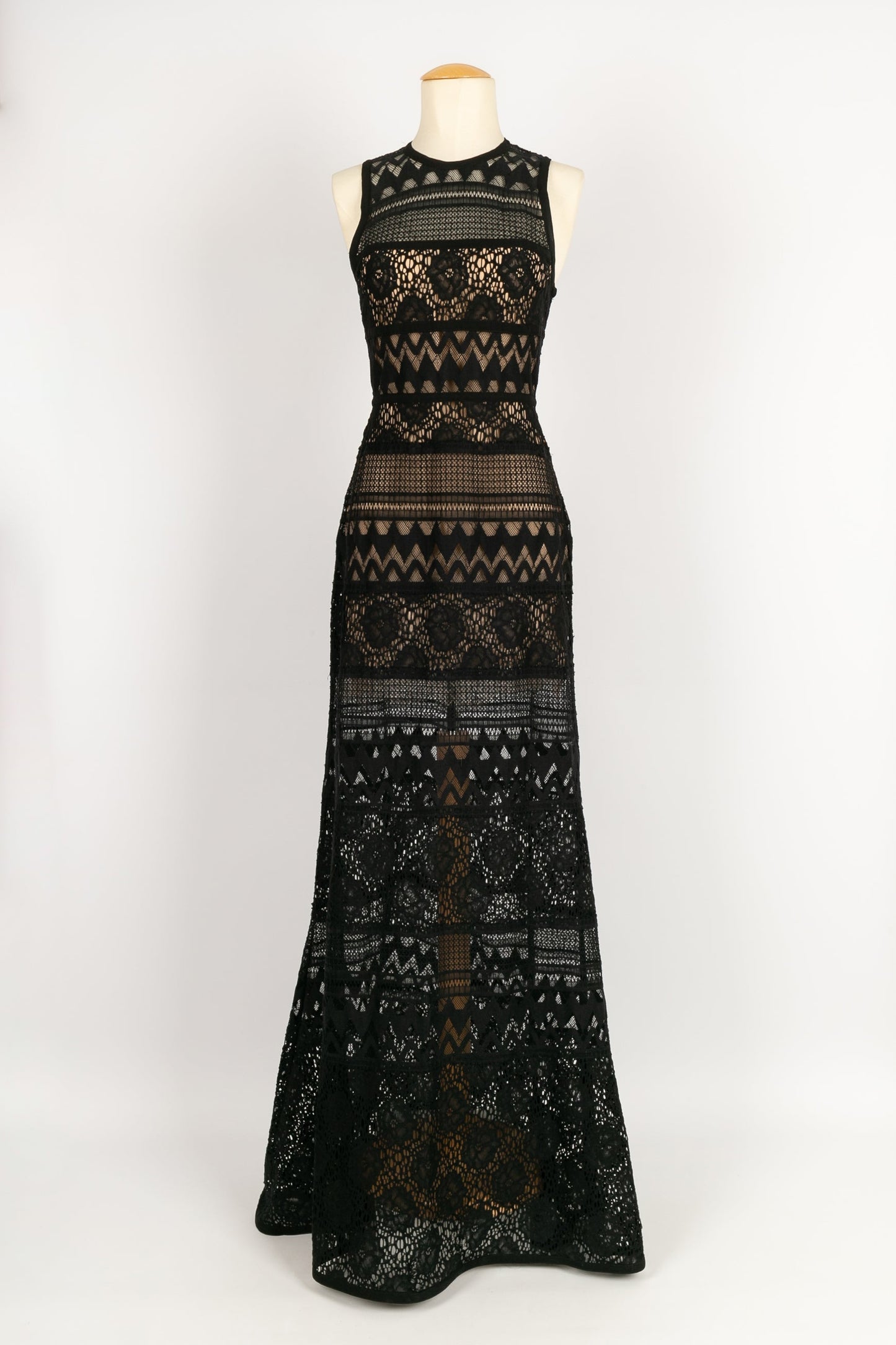 Robe longue Elie Saab Printemps 2016
