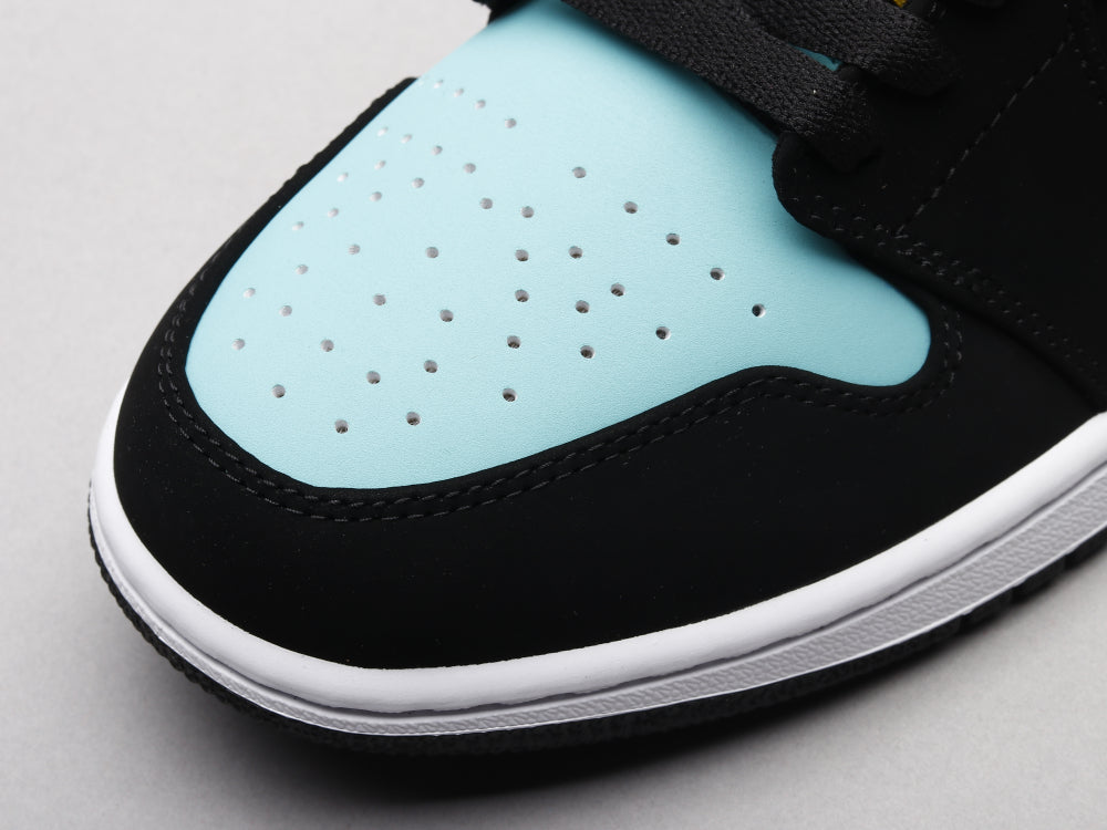 GLM - AJ1 Black, blue and yellow stitching