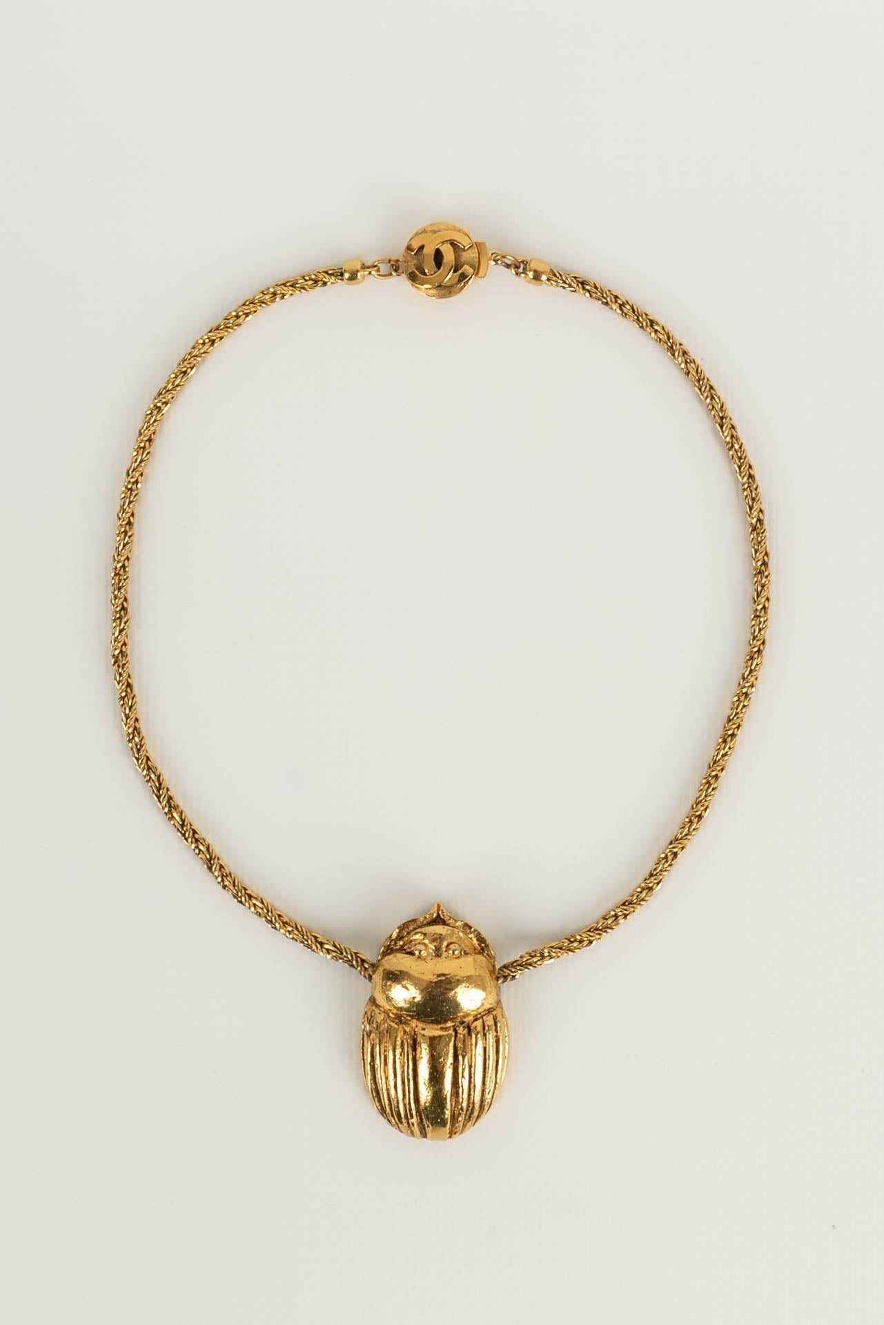 Collier "ScarabÃƒÆ’Ã‚Â©e" Chanel