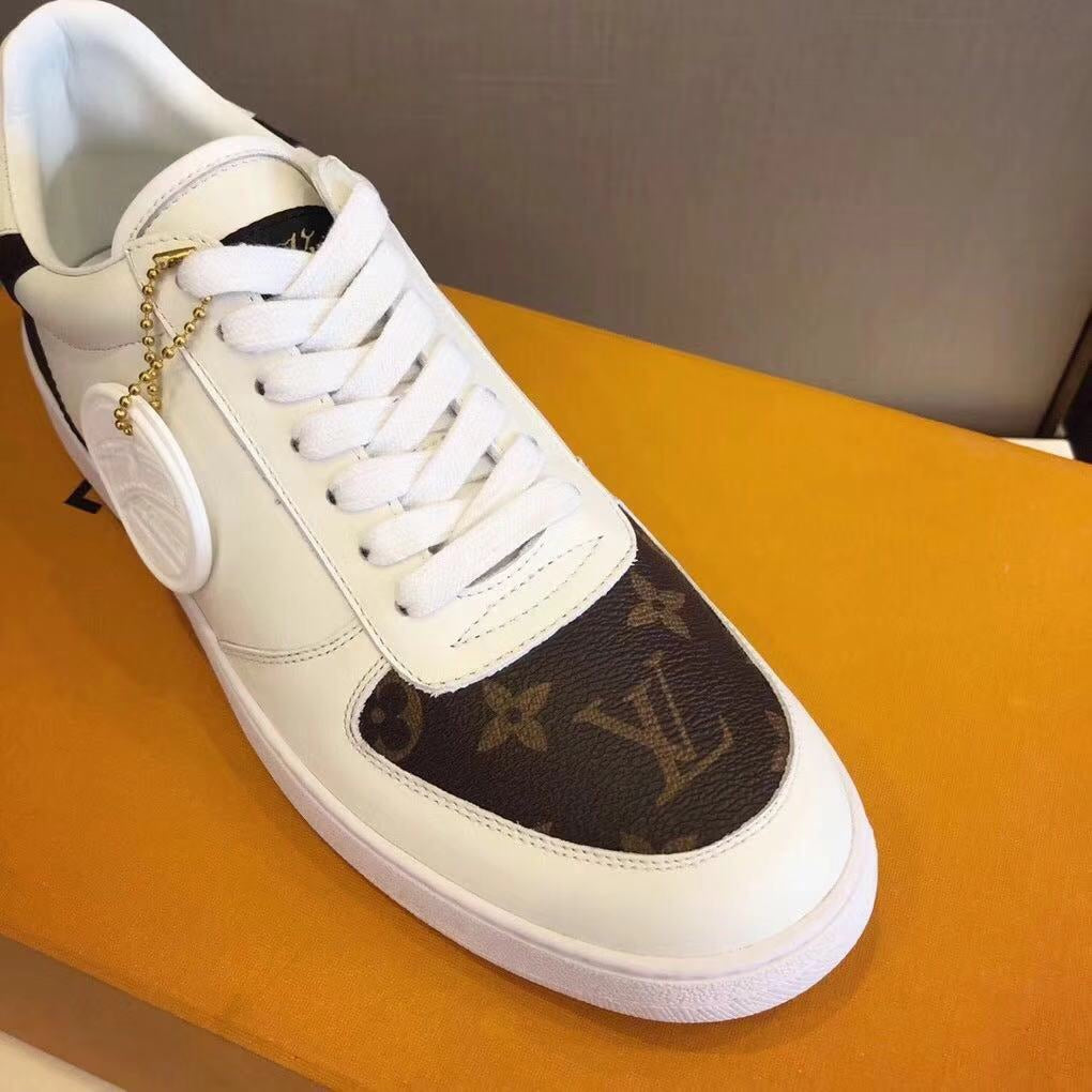 GLM - LUV Rivoli Low Brown White Sneaker
