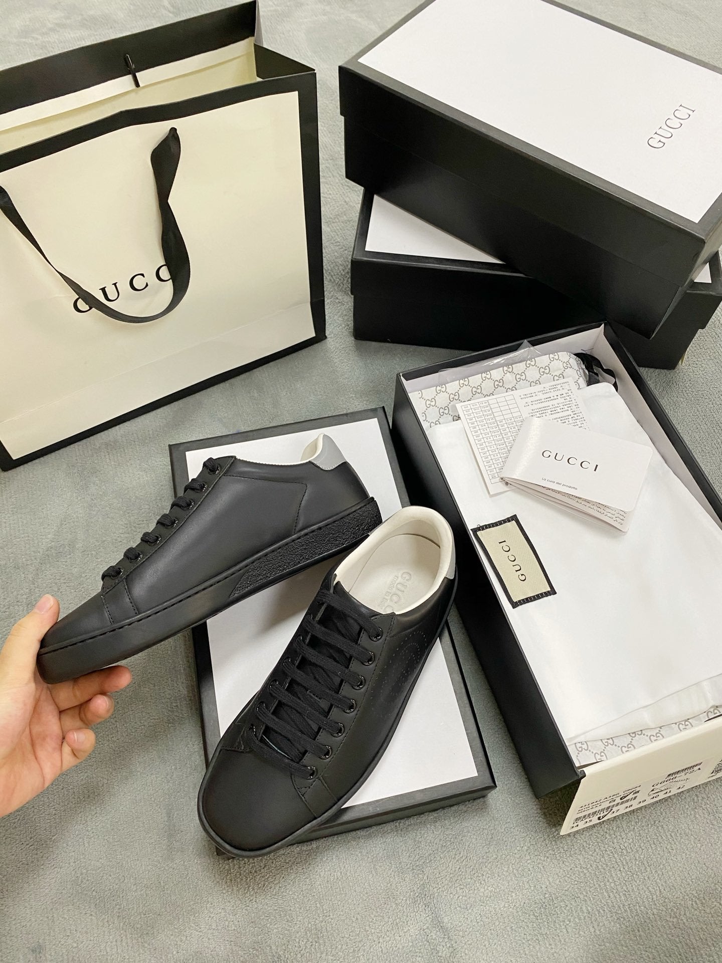 GLM-GCI Ace Black   Sneaker 075