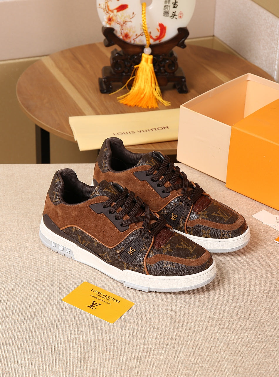 GLM - LUV Traners Vert Brown Sneaker