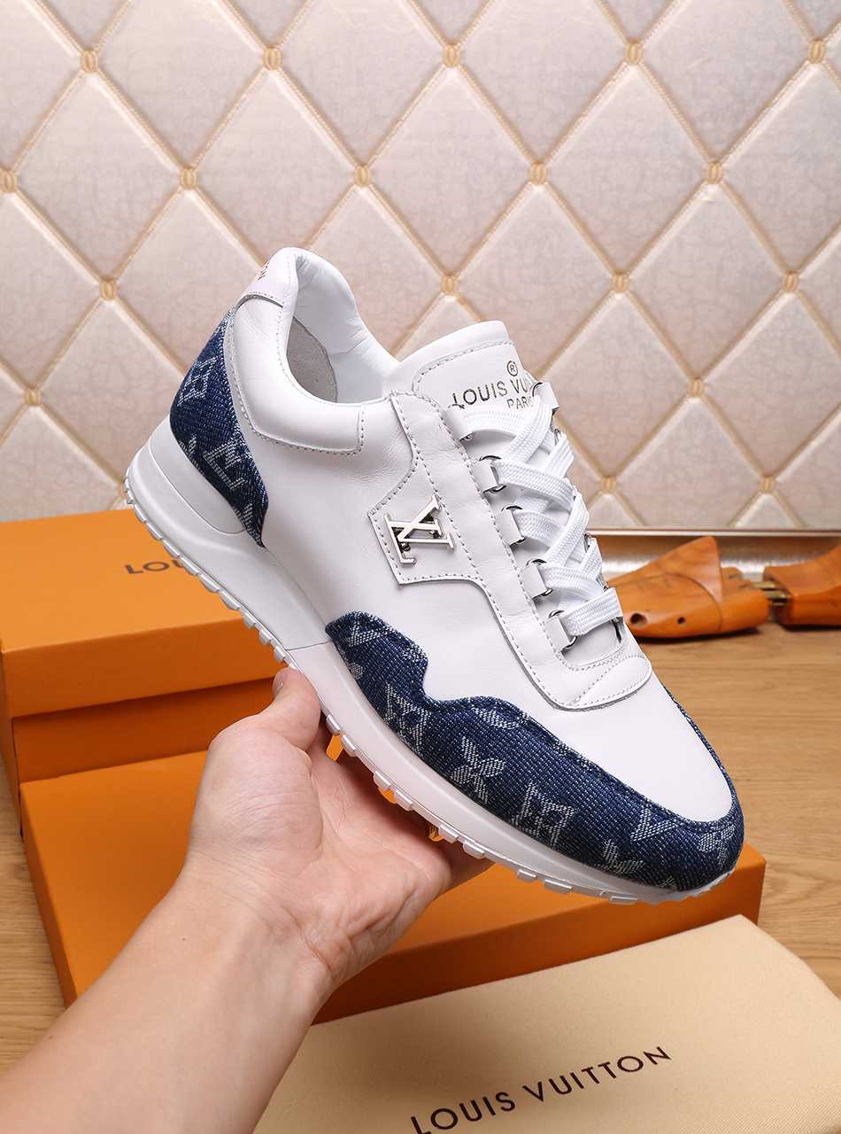 GLM - LUV Beverly Hills Hours Blue White Sneaker