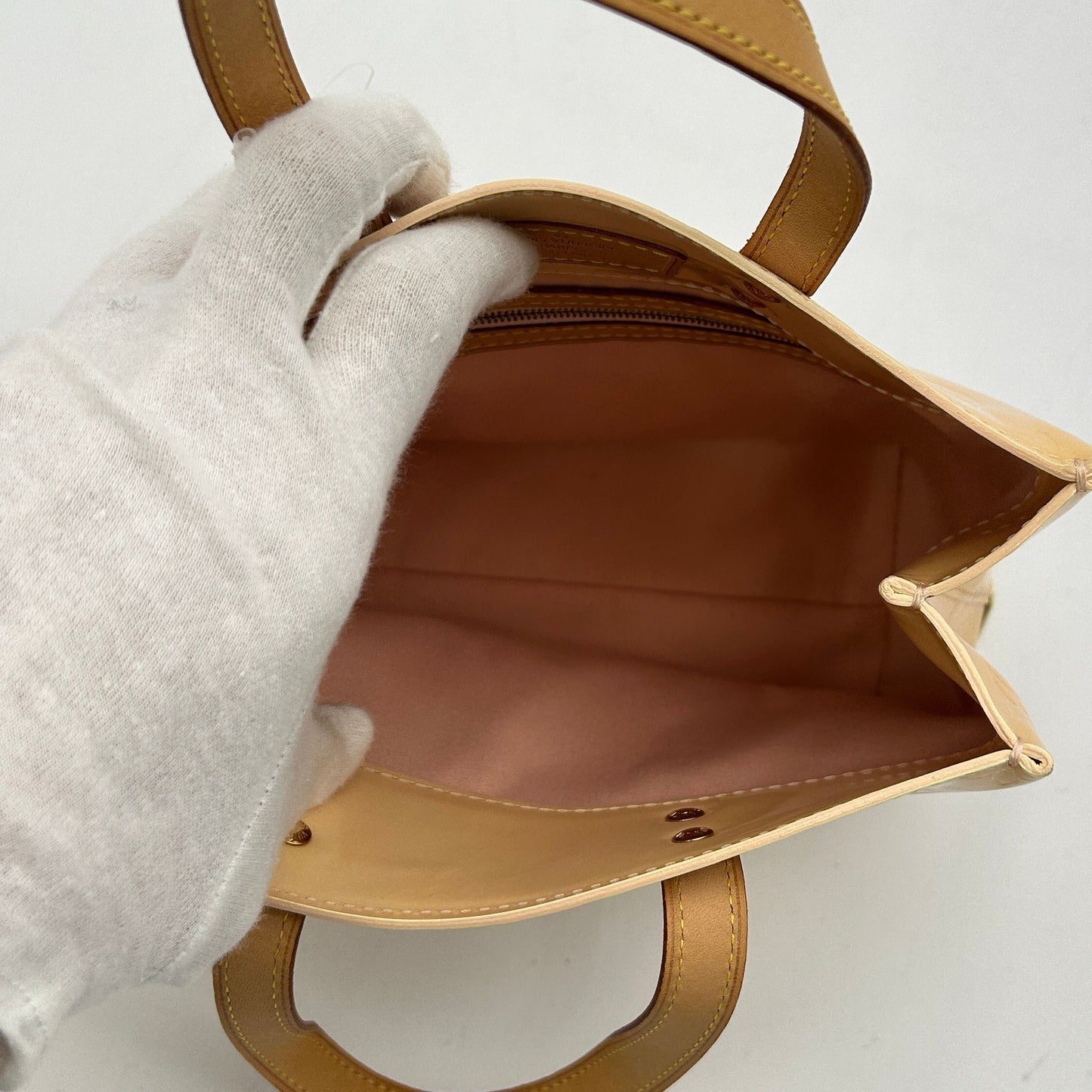 LOUIS VUITTON Monogram Vernis Reade Handle Bag 2120700190769