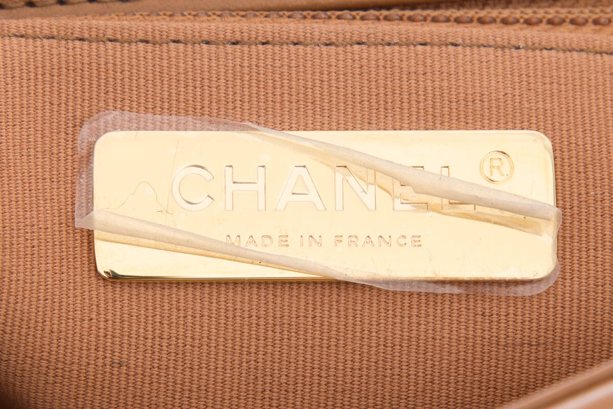 Chanel 2024 19 Brown Quilted Leather Handbag