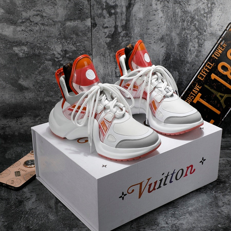 GLM - LUV Archlight White Orange Sneaker