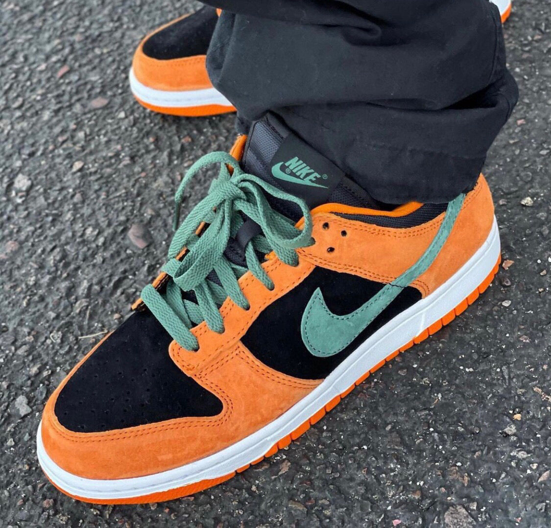 GLM - NKE Dunk Ceramic Black Orange