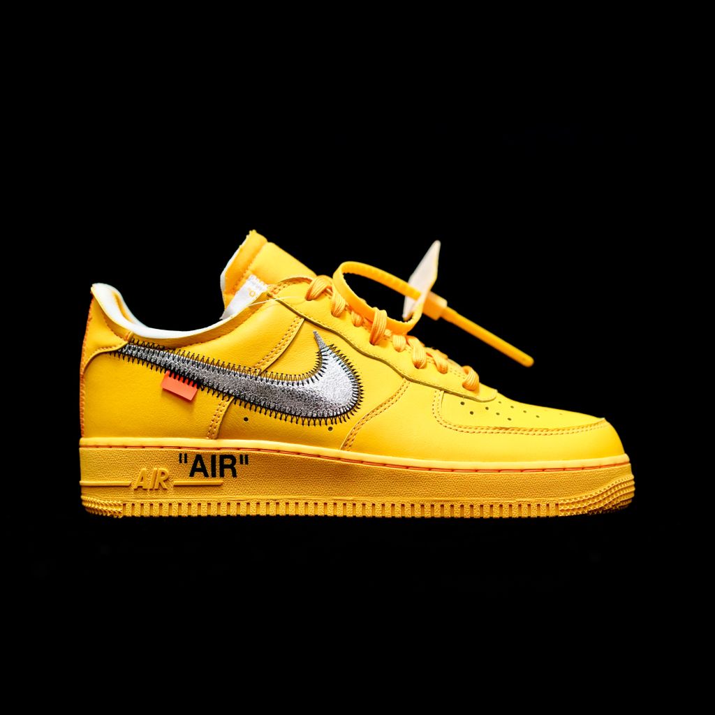 GLM - OW x AF1 Gold and Silver
