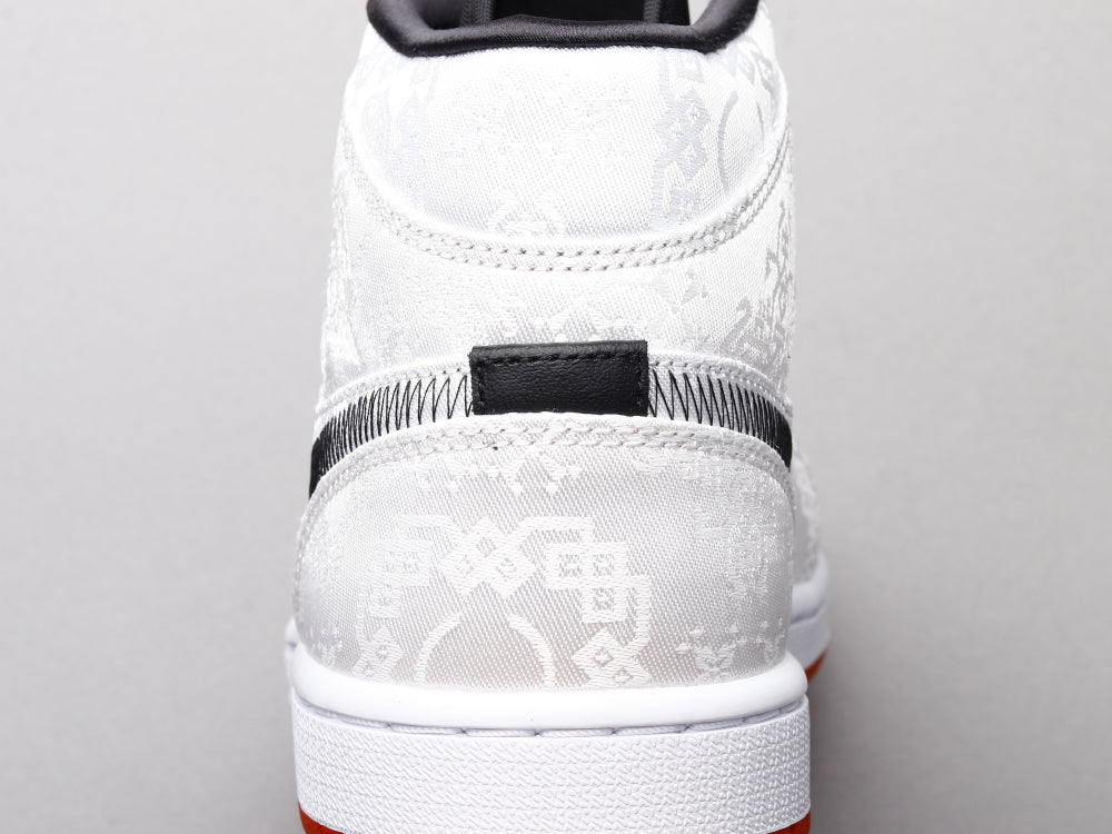 GLM - AJ1 Edison Chen White Silk