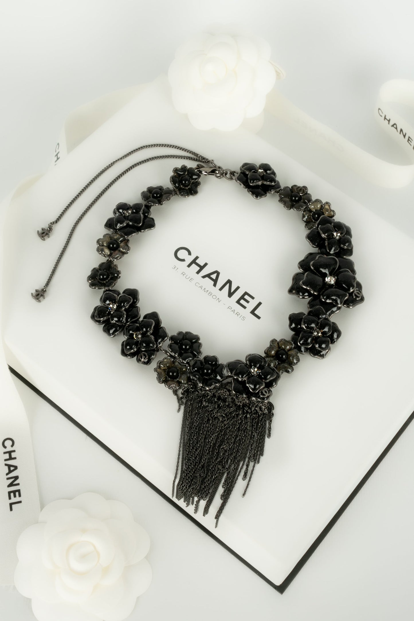 Collier camÃƒÆ’Ã‚Â©lia Chanel