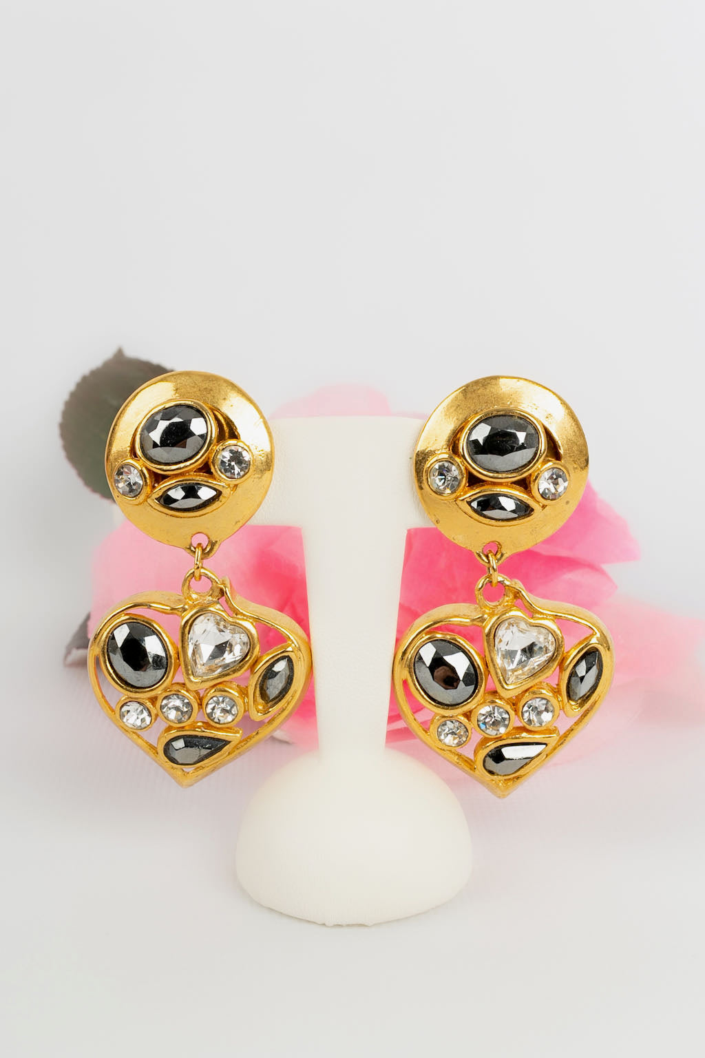 Boucles d'oreilles pavÃƒÆ’Ã‚Â©es de strass