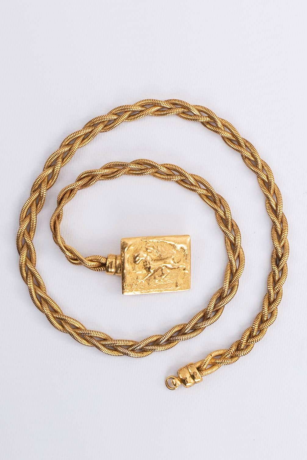 Ceinture dorÃ© Chanel
