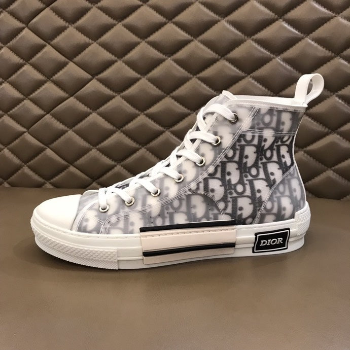 GLM - DIR B23 Black and White HIGH-TOP SNEAKER