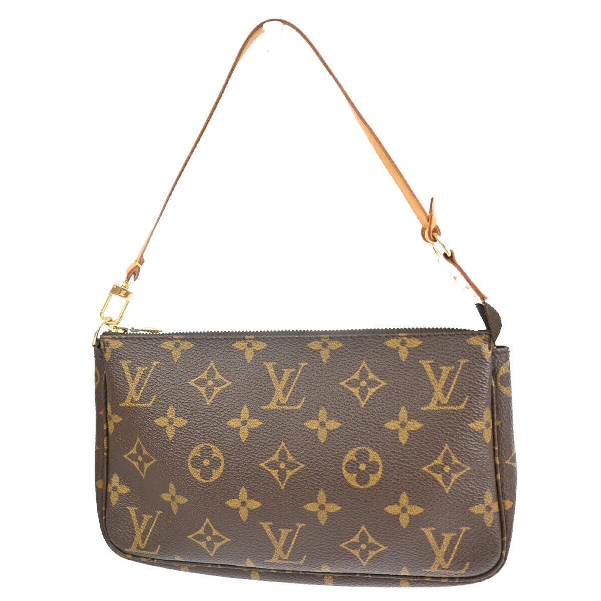 Louis Vuitton Pochette Accessoires  Canvas Clutch Bag ()