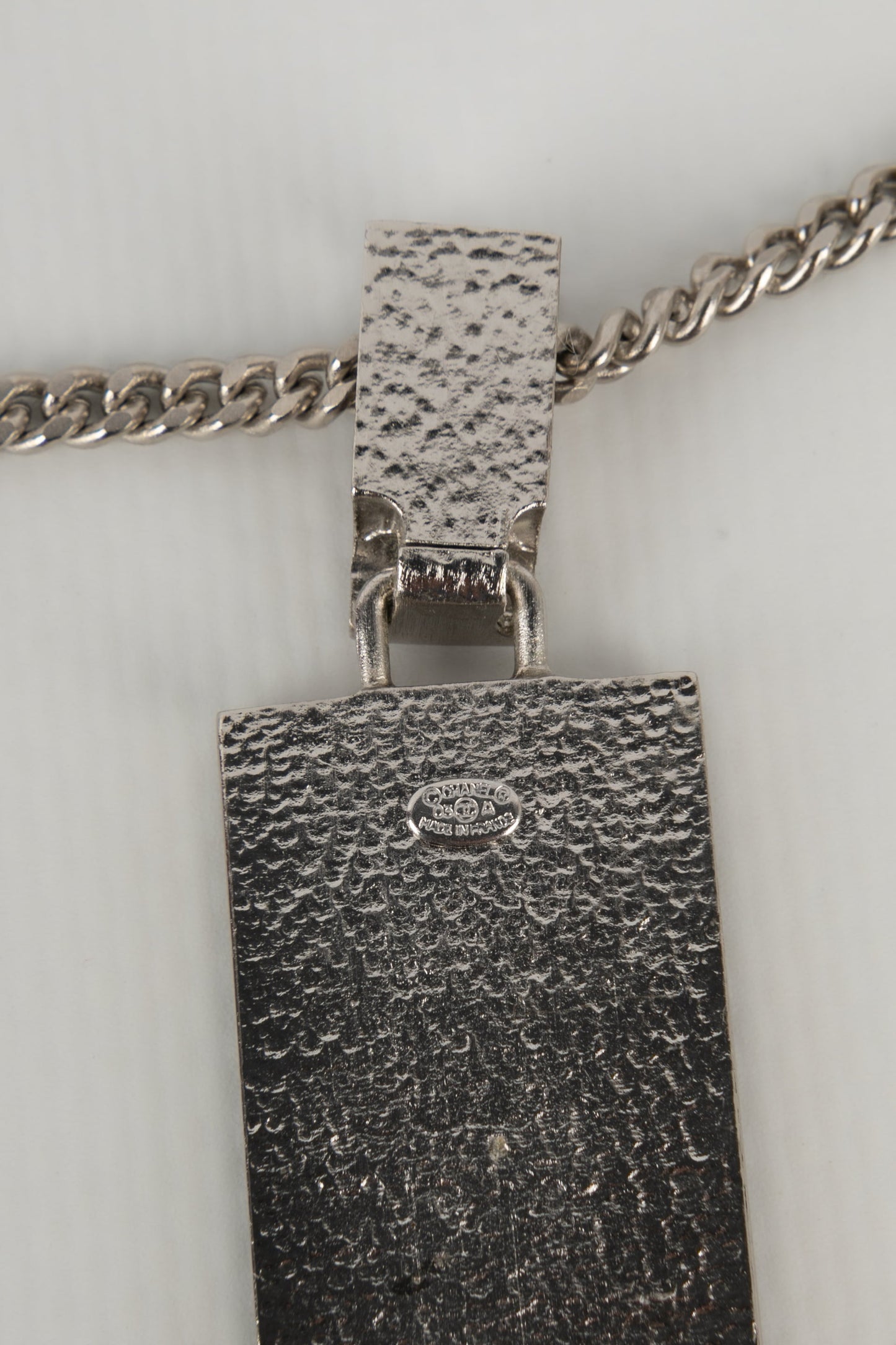 Collier argentÃƒÆ’Ã‚Â© Chanel Automne 2003