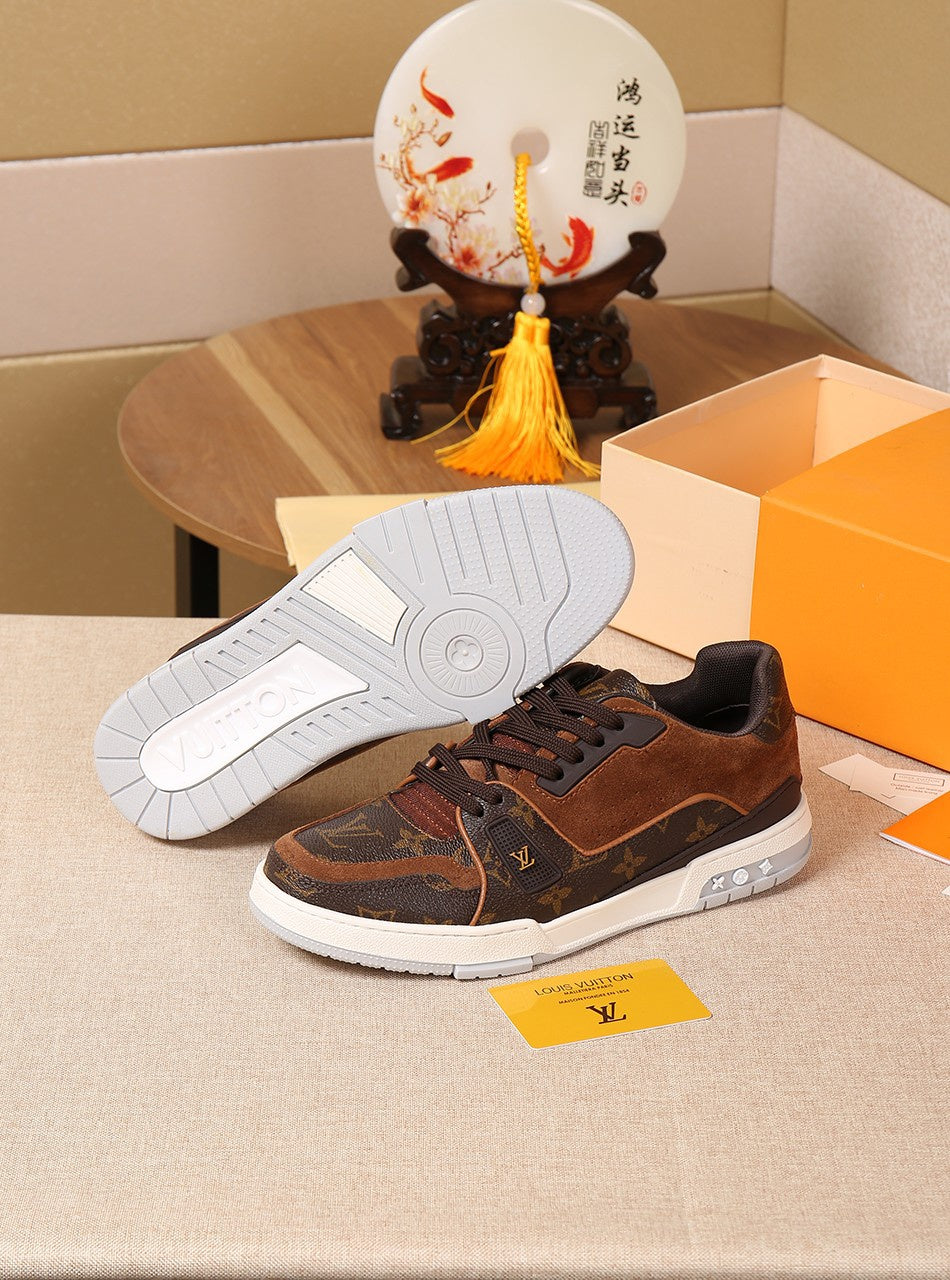 GLM - LUV Traners Vert Brown Sneaker
