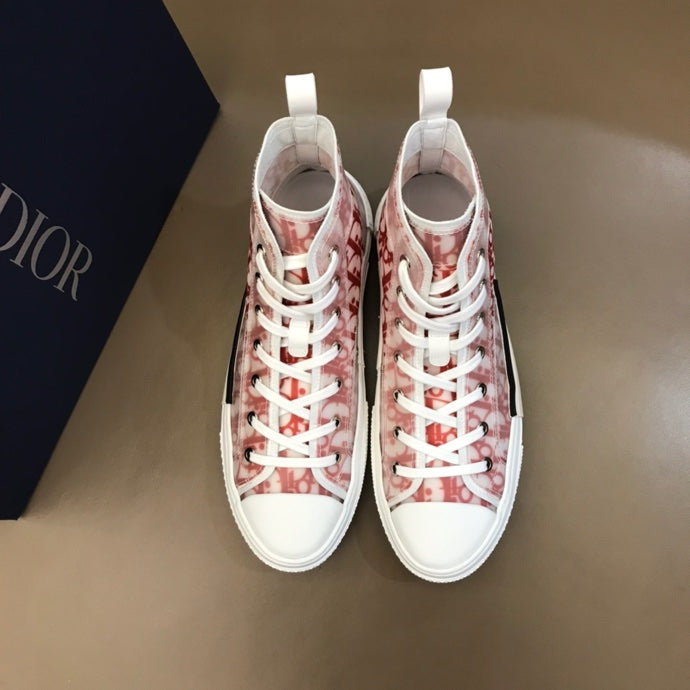 GLM - DIR B23 Orange HIGH-TOP SNEAKER