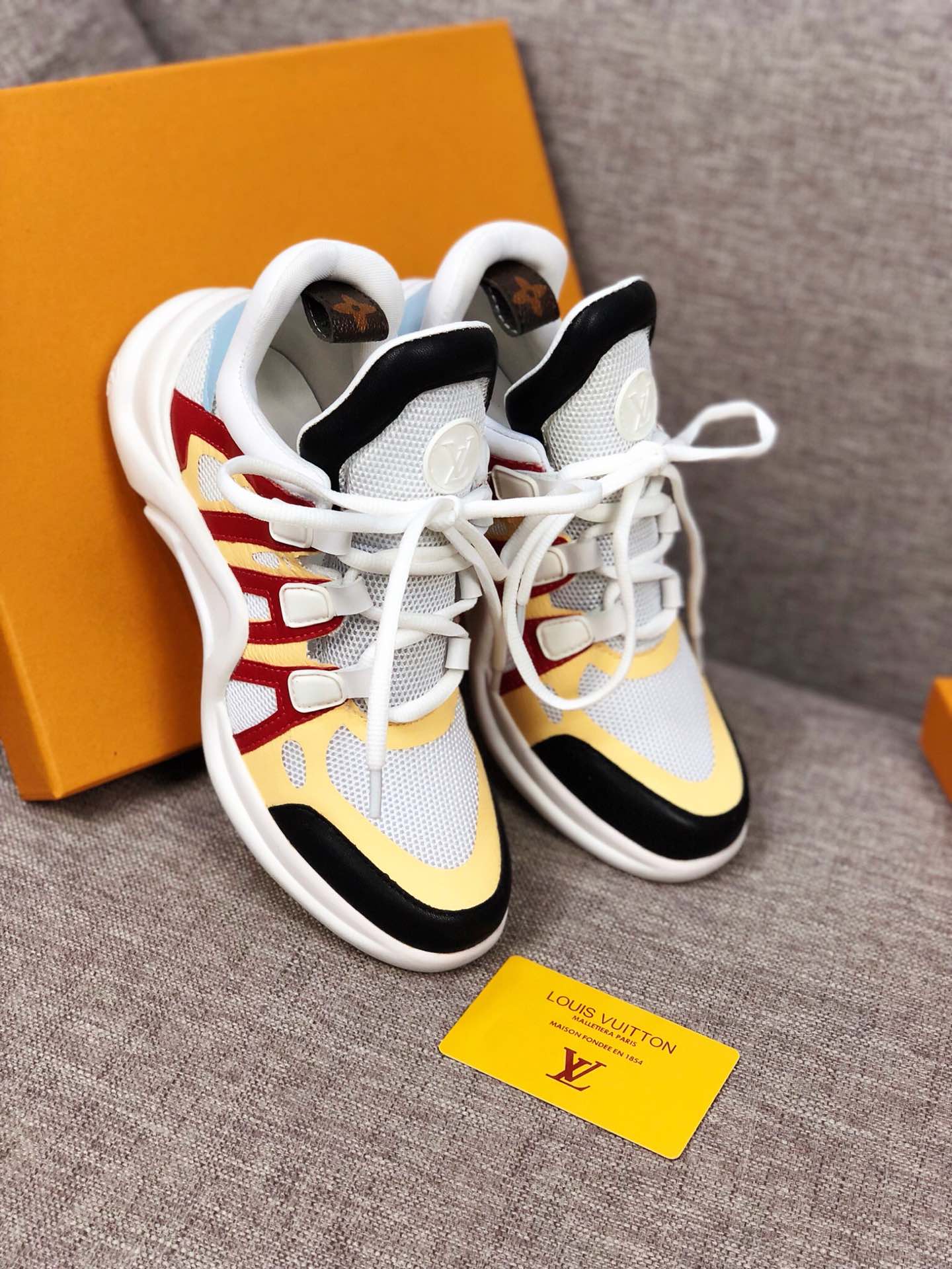 GLM - LUV Archlight Red Yellow Sneaker