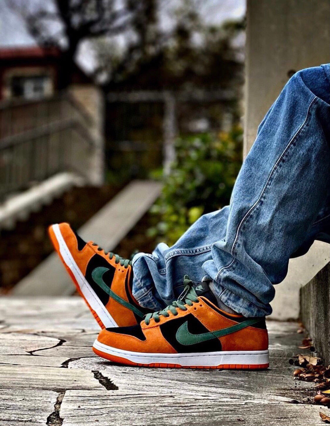 GLM - NKE Dunk Ceramic Black Orange