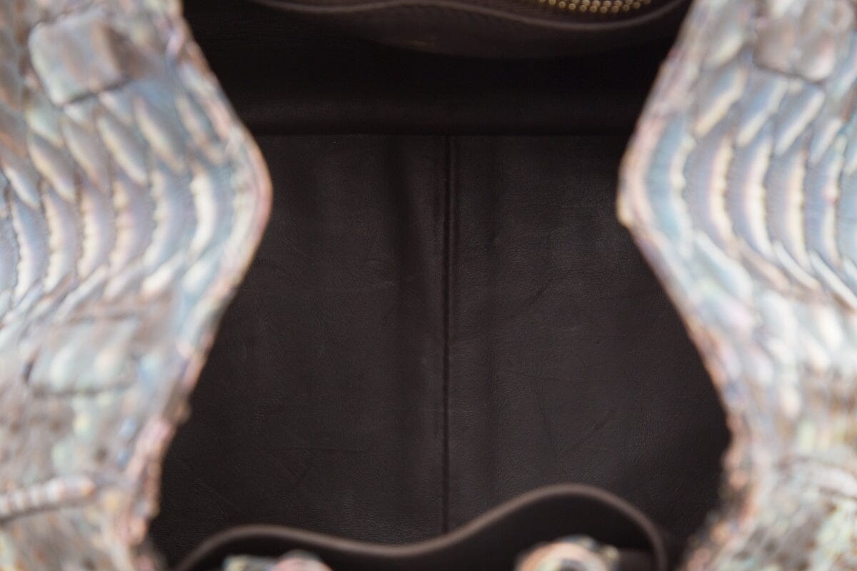 Parri's Multi Snake Skin Handbag