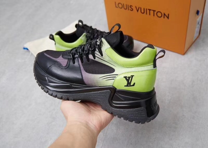 GLM - LUV Run Away Green Black Sneaker