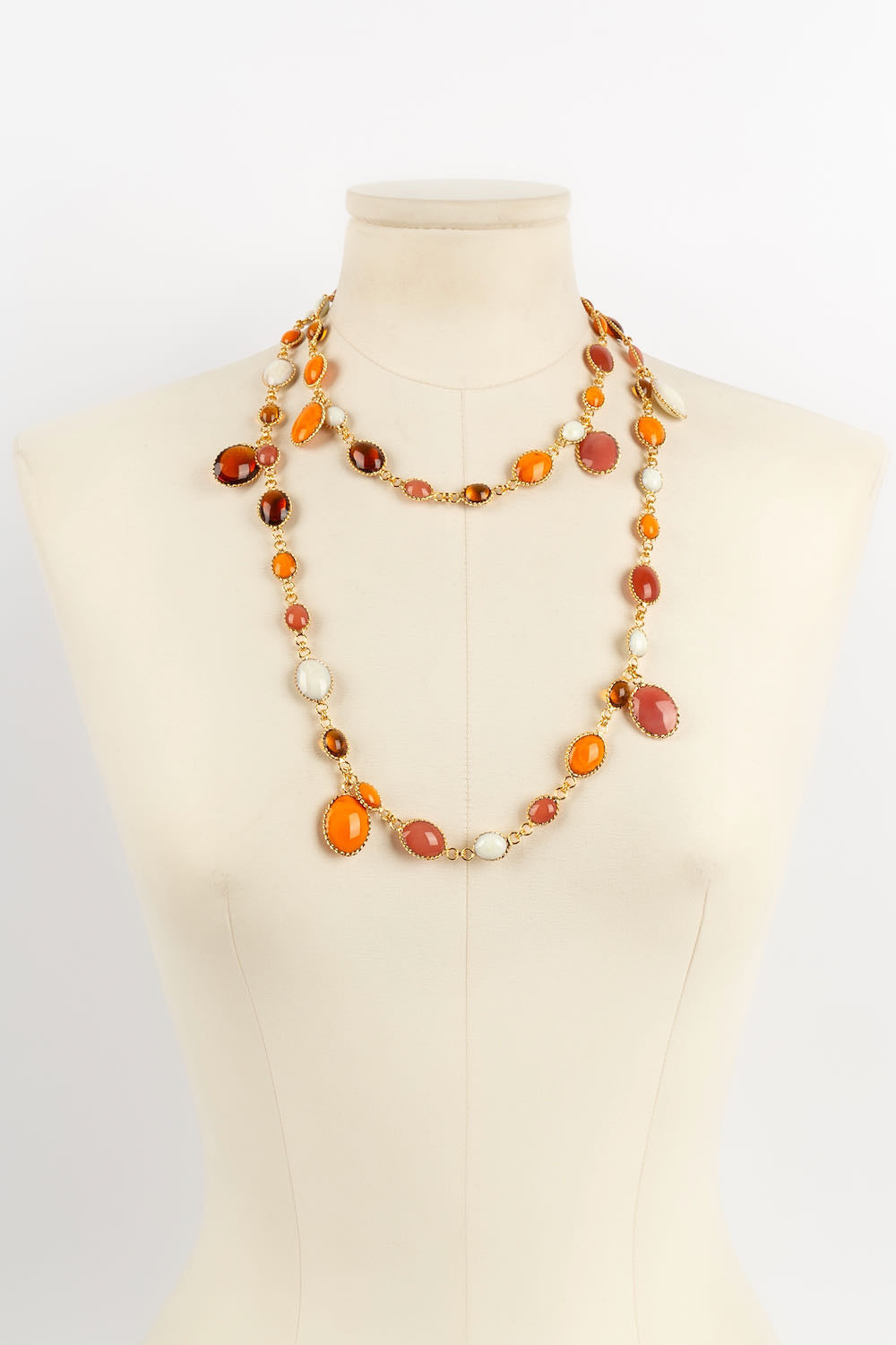 Collier en pÃƒÆ’Ã‚Â¢te de verre Augustine
