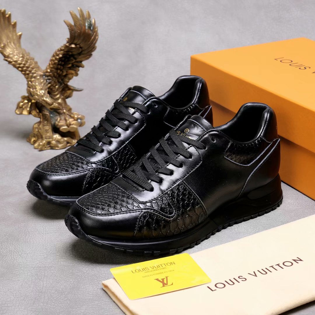 GLM - LUV Run Away Low Top Black Sneaker