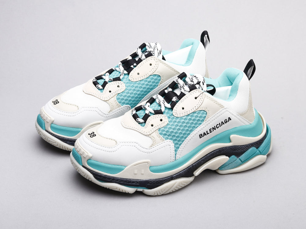 GLM - Bla Triple S Tiffany Green Sneaker