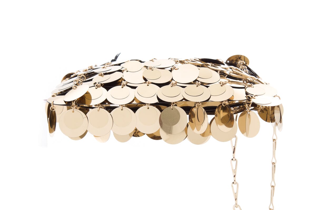 Paco Rabanne Gold Handbag