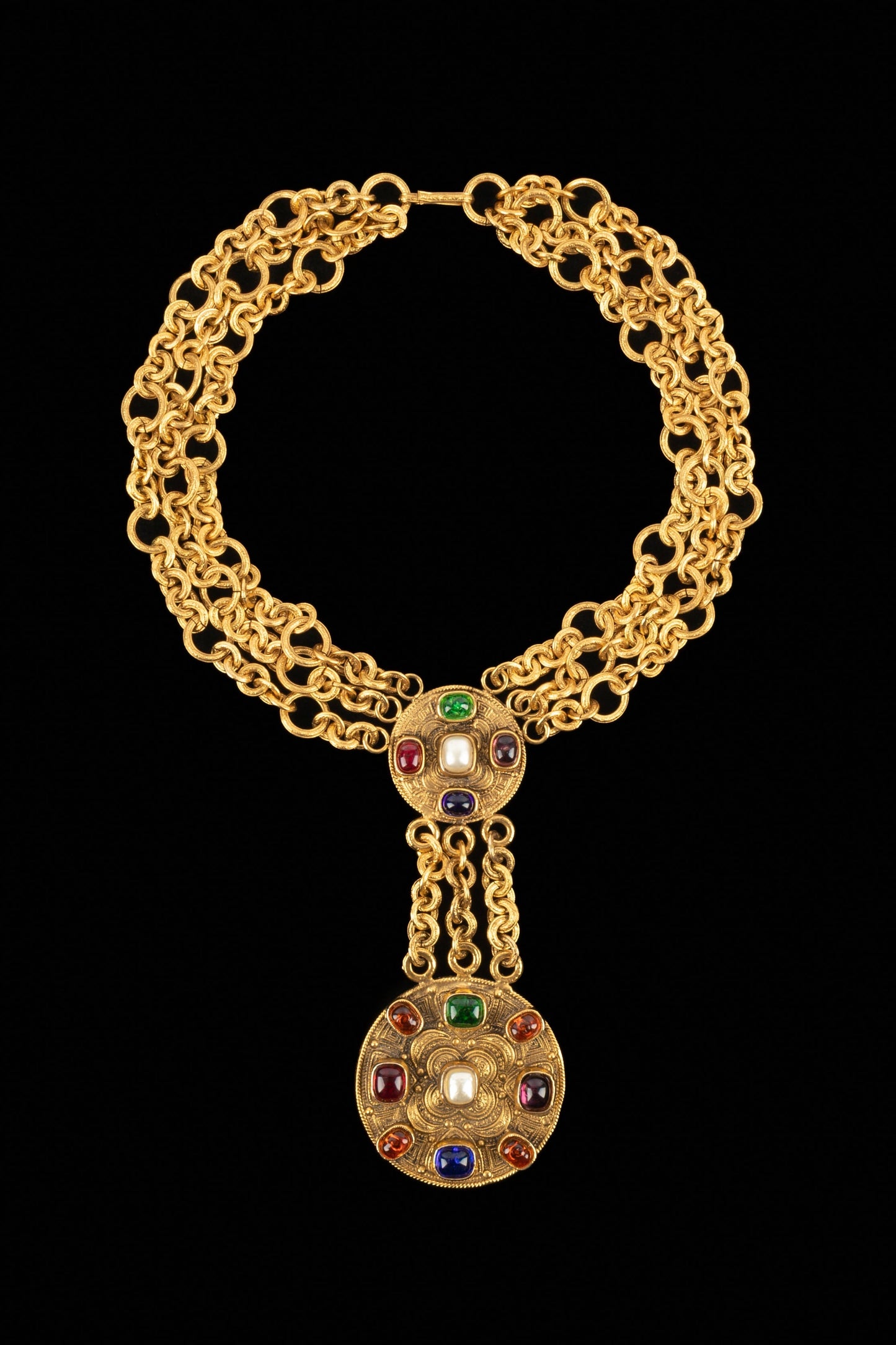 Collier byzantin Chanel 1984