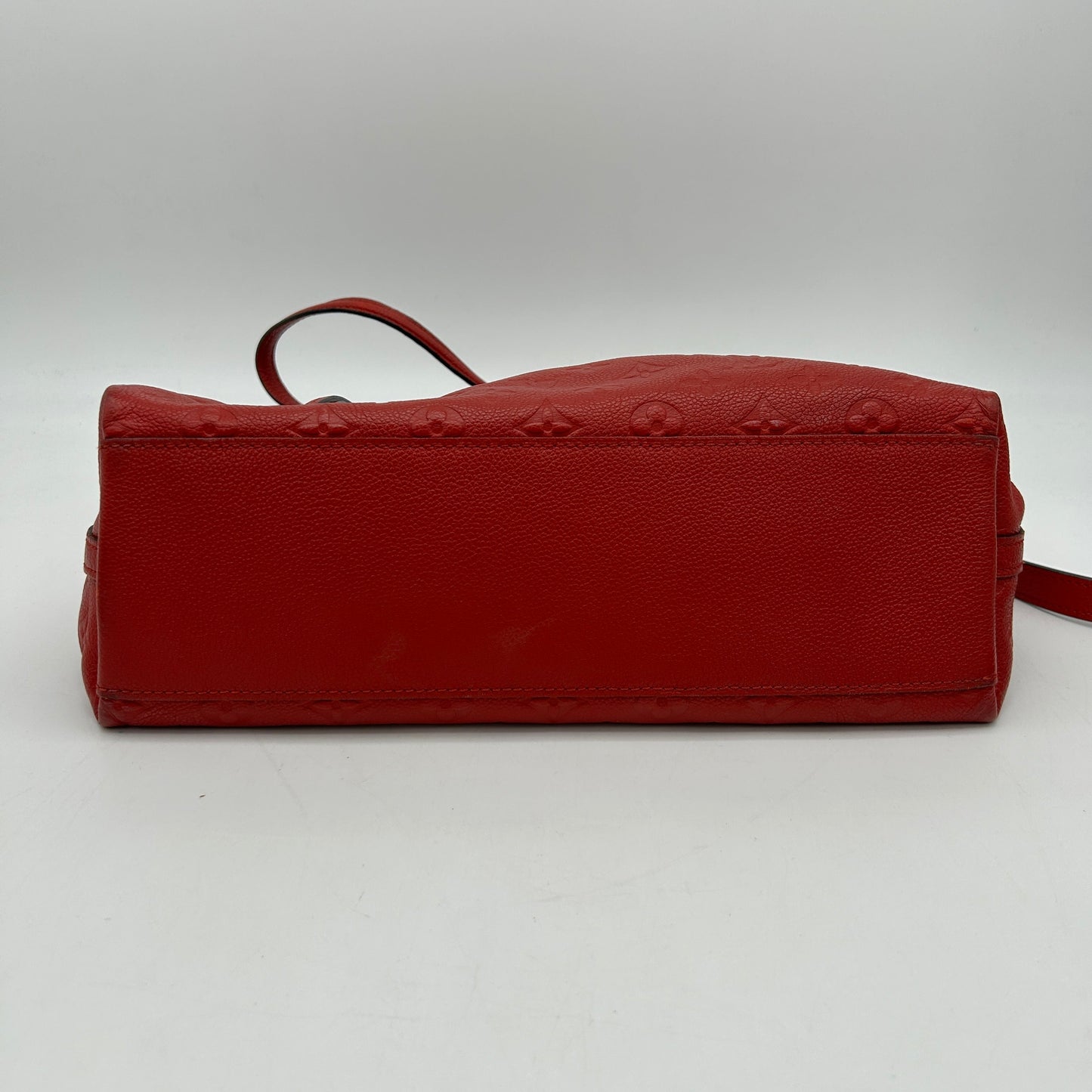 Louis Vuitton Monogram Empreinte Bastille PM Red Tote Bag