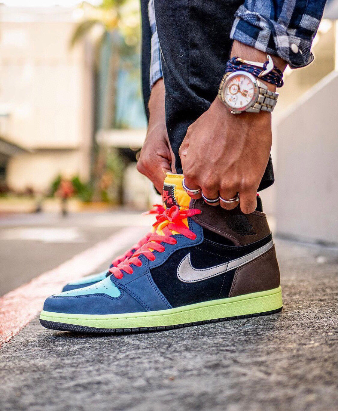 GLM - AJ1 High Color Patchwork