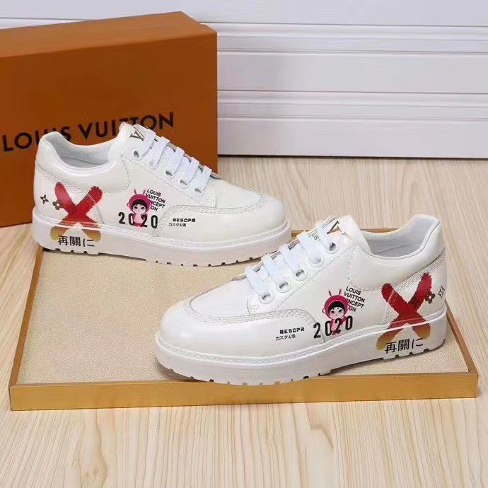 GLM - LUV Traners Vert White Sneaker