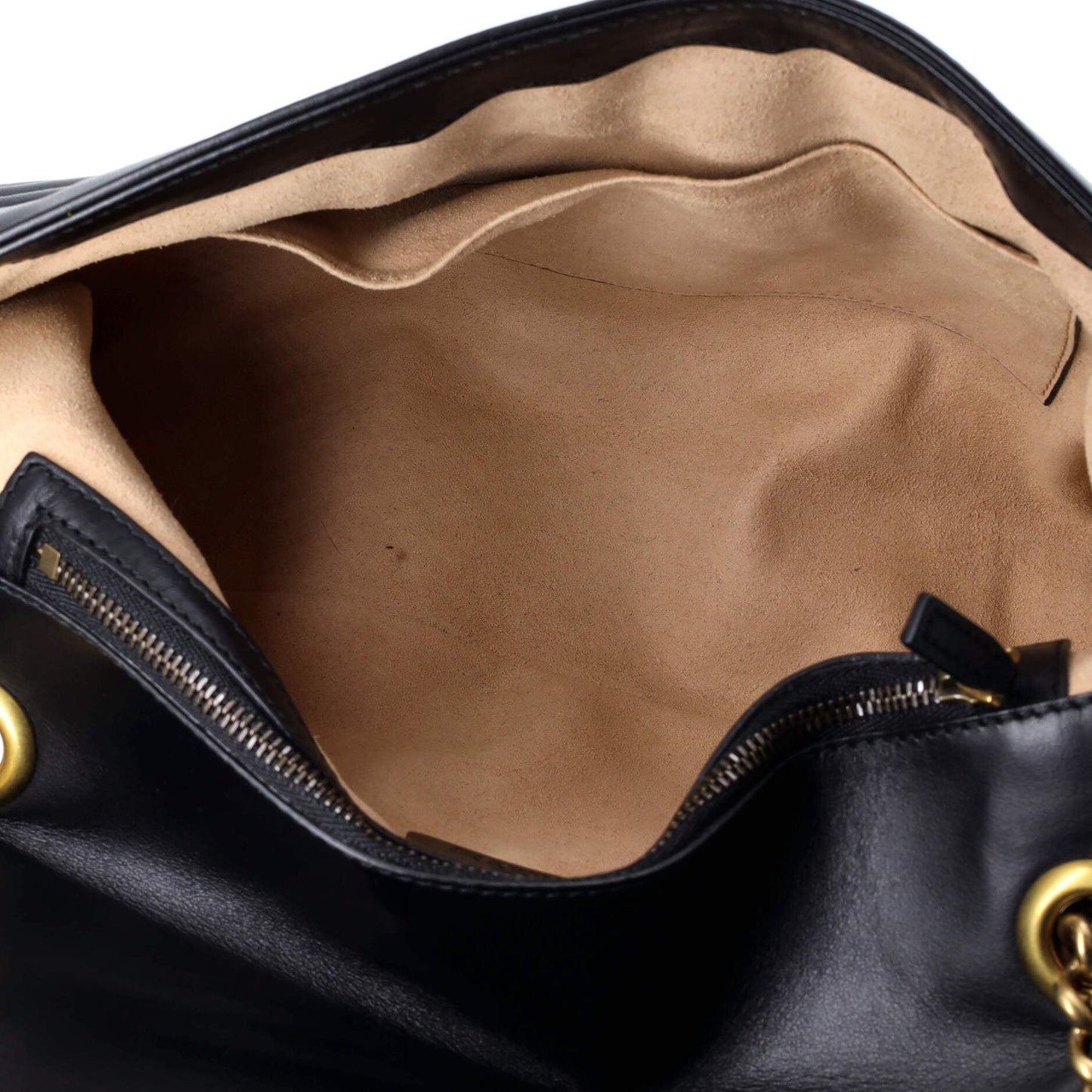 GG Marmont Flap Bag Matelasse Leather Medium
