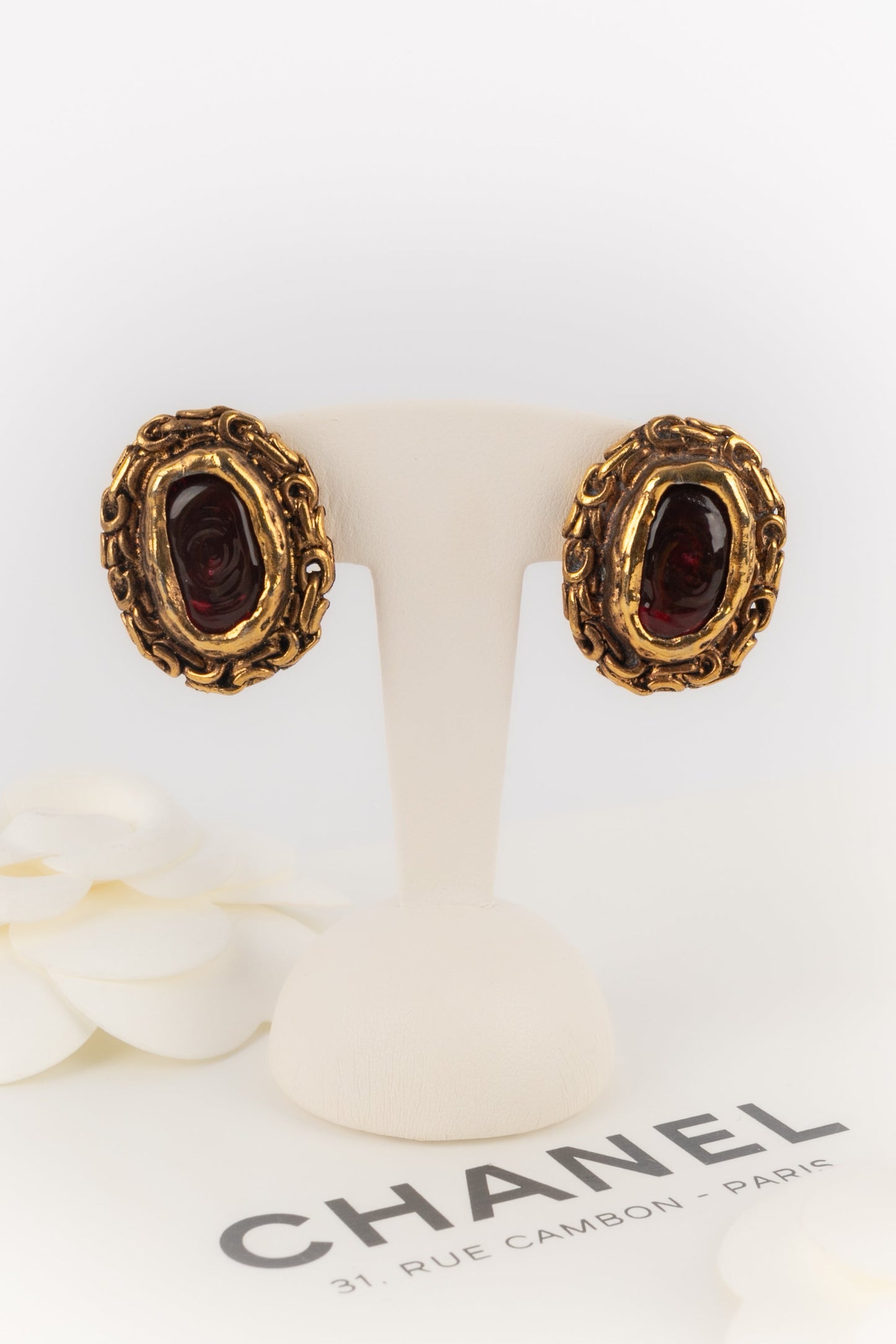 Boucles d'oreilles Chanel 1984