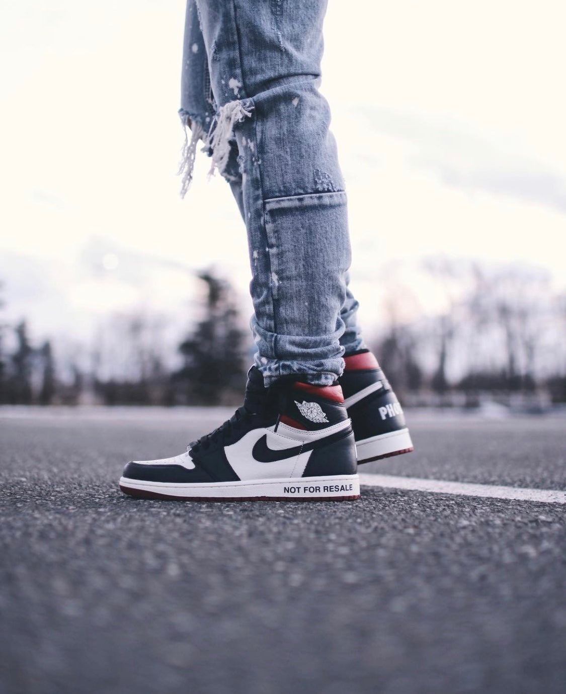 GLM - AJ1 No resale of black and red