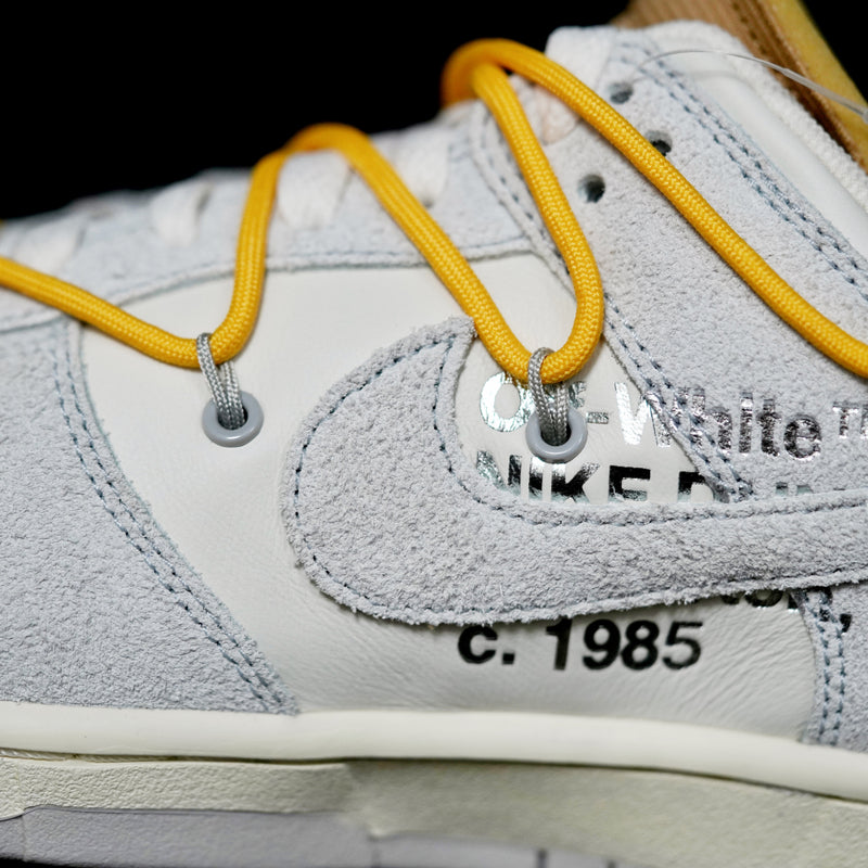 GLM - OW x Dunk (NO.39) yellow shoelace brown buckle
