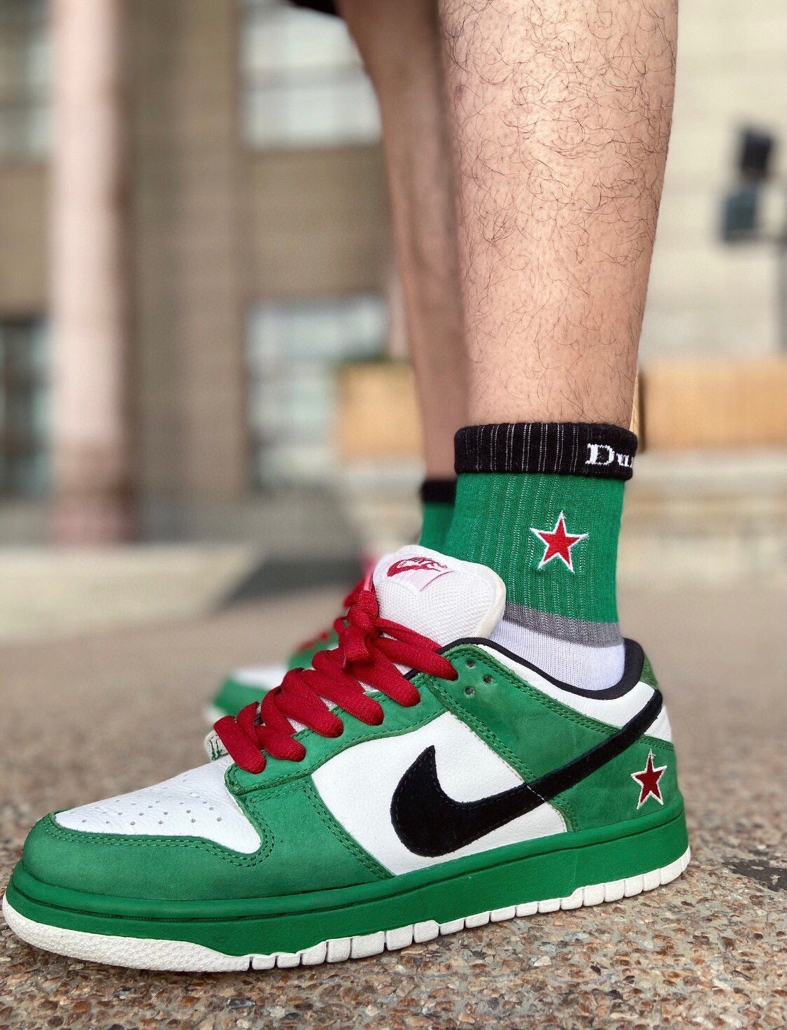 GLM - NKE Heineken White Green