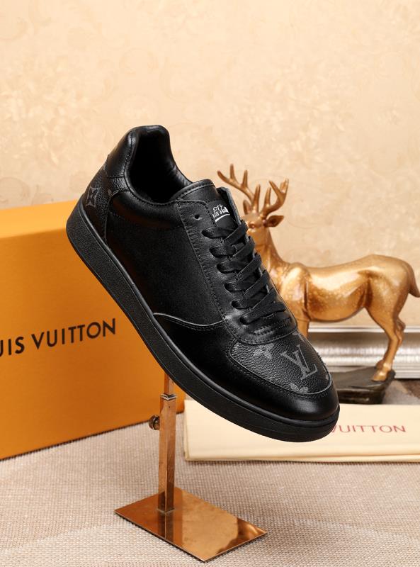 GLM - LUV GLMnogram Denim Black and White Sneaker