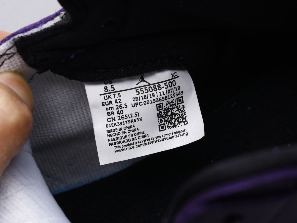 GLM - AJ1 Zi Jia Ge new purple toe