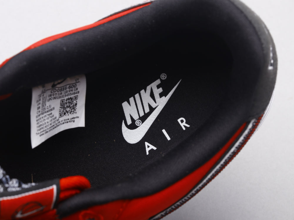 GLM - AF1 Reverse Stitch red and white