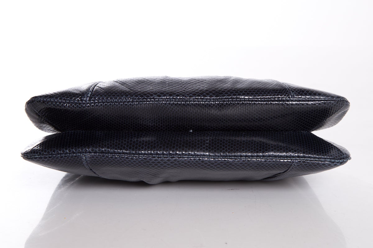Judith Leiber Navy Evening Bag