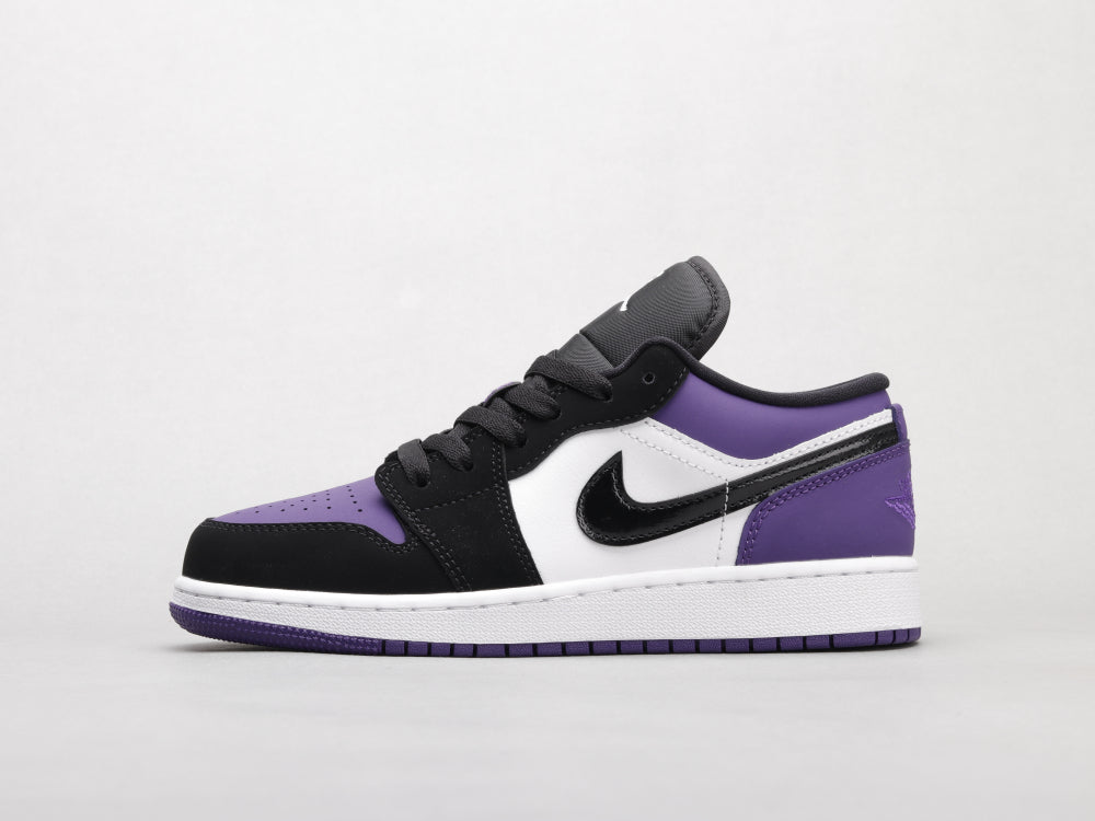 GLM - AJ1 Black and purple toes