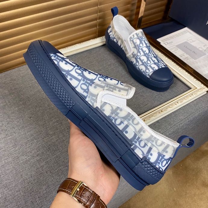 GLM - DIR B23 Slip Blue LOW-TOP SNEAKER