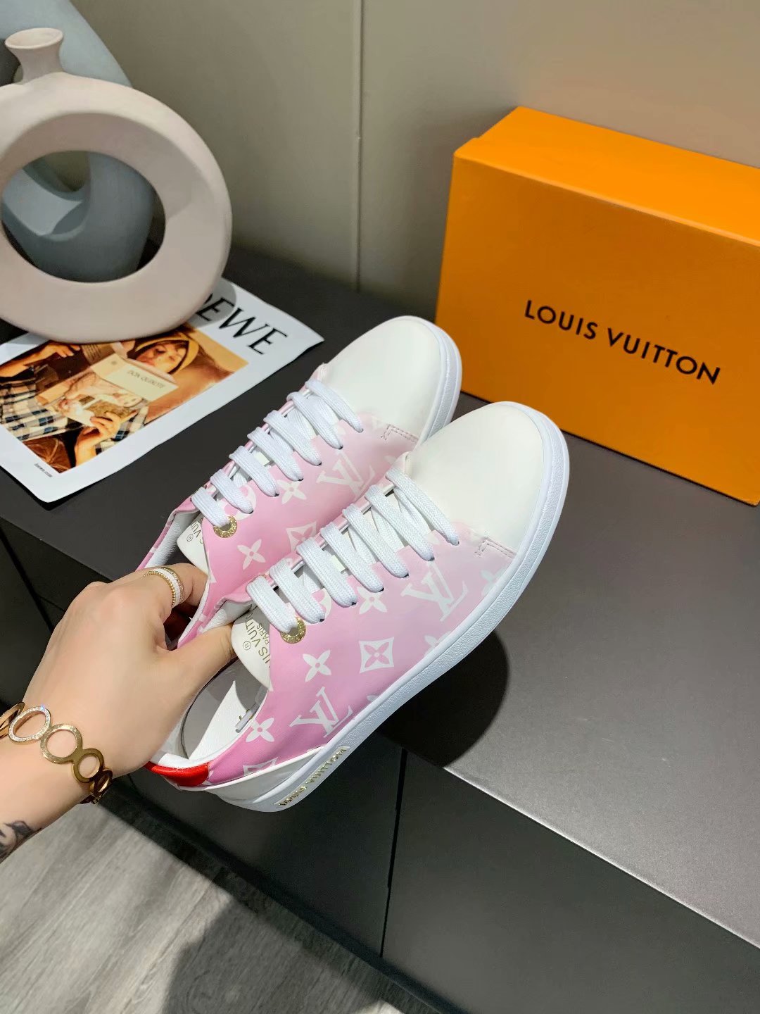 GLM - LUV Time Out Orange White Sneaker