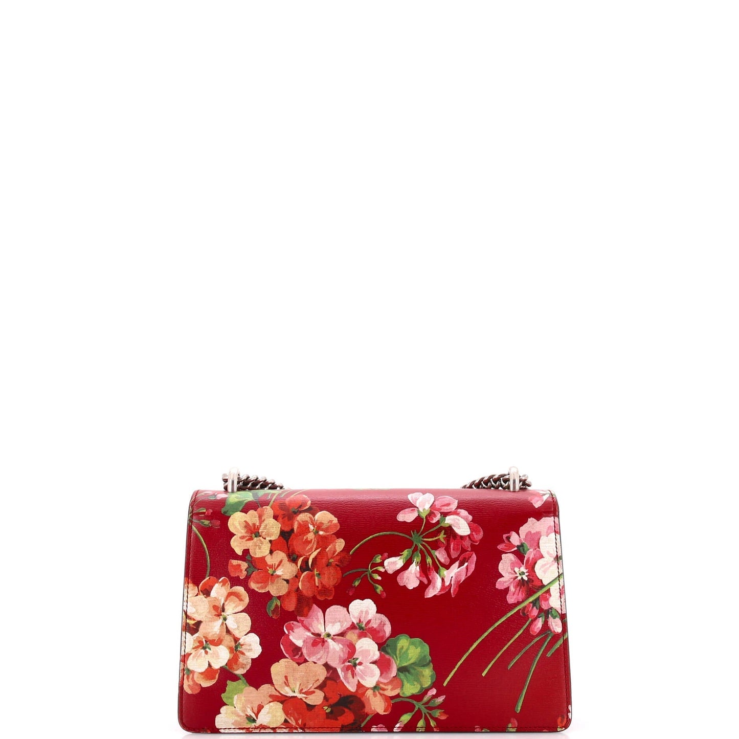 Dionysus Bag Blooms Print Leather Small