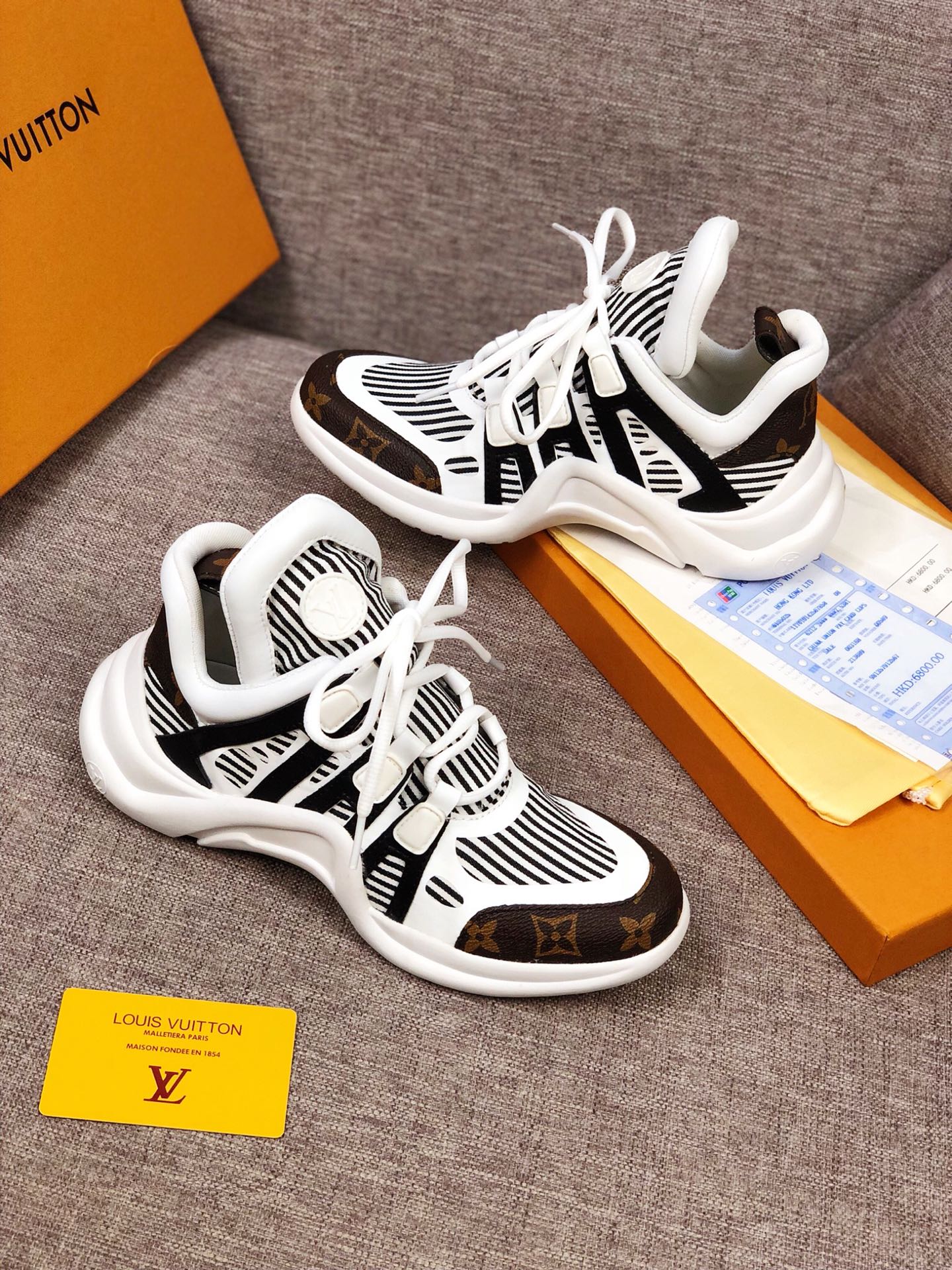 GLM - LUV Archlight Black White Sneaker