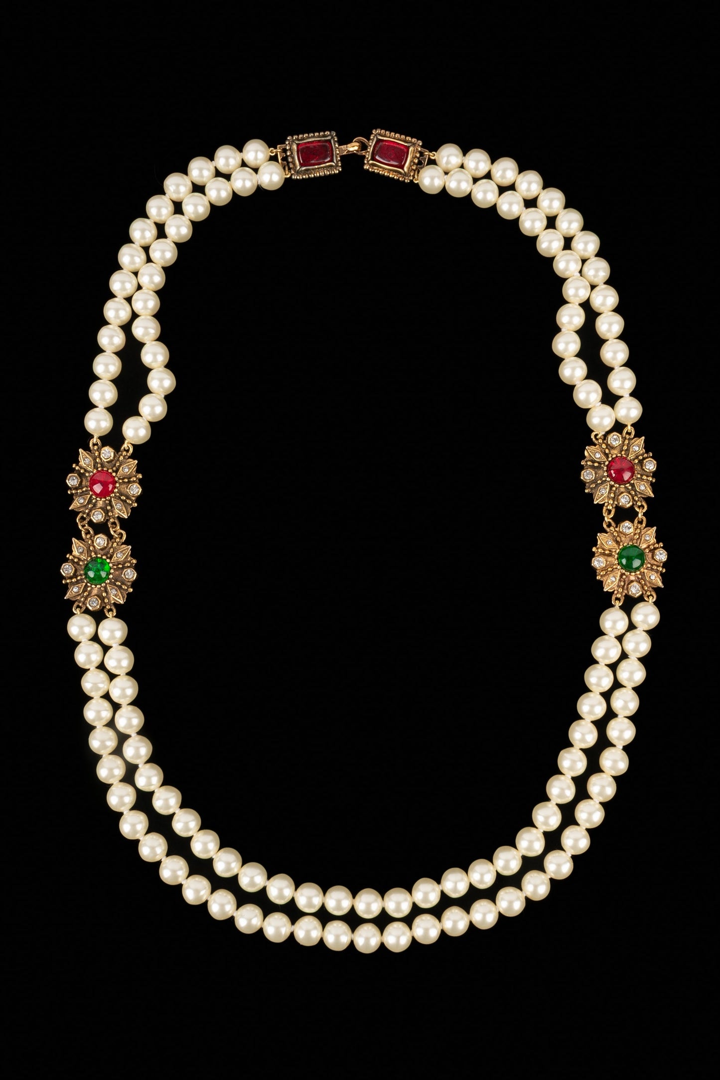 Collier baroque Chanel 1985